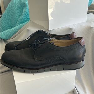 Johnson and Murphy Classic Black and Brown Men's Oxfords